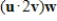 Use the vectors   ,   , and   to find the indicated quantity.State whether the result is a vector or a scalar. ​   ​ A) -96; scalar B)    ; vector C)    ; vector D)    ; vector E)    ; vector