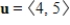 Use the vectors   ,   , and   to find the indicated quantity.State whether the result is a vector or a scalar. ​   ​ A) -1; scalar B)    ; vector C)    ; vector D) -3; scalar E) -5; scalar