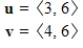 Find the projection of u onto v. ​   ​ A)    B)    C)    D)    E)   