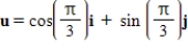 Find the angle between the vectors u and v. ​   ,   A)    B)    C)    D)    E)   