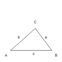 Use the law of Cosines to solve the given triangle.Round your answer to two decimal places.   ​ a = 8, b = 10, c = 14 ​ A) A ≈ 101.53°, B ≈ 44.42°, C ≈ 34.05° B) A ≈ 34.05°, B ≈ 101.53°, C ≈ 44.42° C) A ≈ 44.42°, B ≈ 44.42°, C ≈ 91.16° D) A ≈ 44.42°, B ≈ 34.05°, C ≈ 101.53° E) A ≈ 34.05°, B ≈ 44.42°, C ≈ 101.53°
