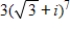 Use DeMoivre's Theorem to find the indicated power of the complex number.Write the result in standard form.   A)    B)    C)    D)    E)   