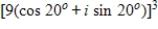 Use DeMoivre's Theorem to find the indicated power of the complex number.Write the result in standard form. ​   ​ A)    B)    C)    D)    E)   