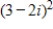 Use DeMoivre's Theorem to find the indicated power of the complex number.Write the result in standard form.(Round your answers to the nearest digit.)  ​   ​ A)    B)    C)    D)    E)   