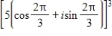 Use DeMoivre's Theorem to find the indicated power of the complex number.Write the result in standard form. ​ ​   ​ A)    B)    C)    D)    E)   
