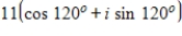 Use DeMoivre's theorem to find the indicated roots of the complex number. ​ Square roots of   ​ A)    B)    C)    D)    E)   