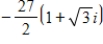 Write the following roots in standard form.(Round your answer to four decimal places.)  ​ Cube roots of   ​ A)    B)    C)    D)    E)   