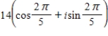 Use a graphing utility to represent the complex number in standard form.Round your answer to 4 decimal places. ​   ​ A) 4.3262 + 13.3148i B) 13.3148 + 4.3262i C) 13.3148 - 4.3262i D) 4.3262 - 13.3148i E) None of the above