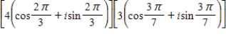 Perform the operation shown below and leave the result in trigonometric form.   A)    B) ​   C) ​   D) ​   E) ​  