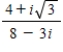 Perform the indicated operation in trigonometric form.Write the solution in standard form rounded to four decimal places.   ​ A) 0.4682 + 0.2027i B) 0.4777 - 0.1791i C) 0.7197 + 0.6943i D) 0.5095 + 0.0254i E) 0.3672 + 0.3542i