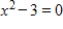 Solve the equation.Write complex solutions in standard form. ​   ​ A)    B)    C)    D)    E)    ​