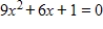 Solve the equation.Write complex solutions in standard form. ​   ​ A)    B)    C)    D)    E)   