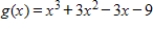 Find all the zeros of the function and write the polynomial as a product of linear factors. ​   ​ A) The zeros of g(x)  are     B) The zeros of g(x)  are     C) The zeros of g(x)  are     D) The zeros of g(x)  are     E) The zeros of g(x)  are    