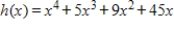 Find all the zeros of the function and write the polynomial as a product of linear factors. ​   ​ A)    B)    C)    D)    E)   