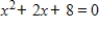 Solve the equation and write complex solutions in standard form.   A)    B)    C)    D)    E)   