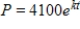 <strong>The population P of a bacteria culture is modeled by , where t is the time in hours.If the population of the culture was 5800 after 40 hours, how long does it take for the population to double? Round to the nearest tenth of an hour.</strong> A)54.8 hours B)8.9 hours C)79.9 hours D)81.7 hours E)56.6 hours