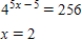 Determine whether the given x-value is a solution (or an approximate solution)  of the equation. ​   ​ A) No B) Yes