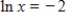 Solve for x.Approximate the result to three decimal places. ​   ​ A)    B)    C)    D)    E)   