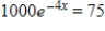 Solve the exponential equation algebraically.Approximate the result to three decimal places. ​   ​ A)    B)    C)    D)    E)   