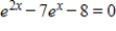 Solve the exponential equation algebraically.Approximate the result to three decimal places. ​   ​ A)    B)    C)    D)    E)   