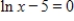 Solve the logarithmic equation algebraically.Approximate the result to three decimal places. ​   ​ A)    B)    C)    D)    E)   