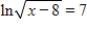 Solve the logarithmic equation algebraically.Approximate the result to three decimal places. ​   ​ A)    B)    C)    D)    E)   