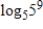 Simplify the expression. ​   ​ A) 45 B) 5 C) 9 D) 81 E) none of these