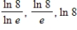 Put the expressions in the appropriate order:   . A)    B)    C) ​   D)    E) The expressions are equivalent.