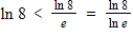 Put the expressions in the appropriate order:   . A)    B)    C) ​   D)    E) The expressions are equivalent.