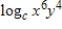 Assume that x, y and c are positive numbers.Use the properties of logarithms to write the expression   in terms of the logarithms of x and y. ​ A)    B)    C)    D)    E)   