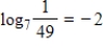 Write the logarithmic equation in exponential form. ​   ​ A)    B)    C)    D)    E)   