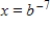 Evaluate the function at the indicated value of   . ​   ​ A) 7 B) 0 C)    D) -7 E)   