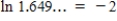 Write the exponential equation in logarithmic form. ​   ​ A)    B)    C)    D)    E)   