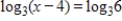 Use the One-to-One Property to solve the equation for x. ​   ​ A) 11 B) 14 C) 12 D) 13 E) 10