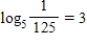 Rewrite the exponential equation   in logarithmic form. A)    B)    C)    D)    E)   