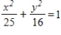 Use the following results the polar equation of the ellipse   is   to write the polar form of the equation of the conic   . ​ A)    B)    C)    D)    E)   
