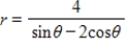 Select the graph of the polar equation using symmetry, zeros, maximum r-values, and any other additional points. ​   ​ A)    ​   B)    ​   C)    ​   D)    ​   E)    ​  