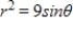 Select the graph of the polar equation using symmetry, zeros, maximum r-values, and any other additional points. ​   ​ A)    ​   B)    ​   C)    ​   D)    ​   E)    ​  