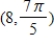 Find the rectangular coordinates of the point given in polar coordinates.Round your results to two decimal places. ​   ​ A) Rectangular coordinates: (7.61,0.07)  B) Rectangular coordinates: (7.61,-7.61)  C) Rectangular coordinates: (-2.47,-7.61)  D) Rectangular coordinates: (-2.47,7.61)  E) Rectangular coordinates: (-2.47,0.07) 