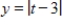 Eliminate the parameter and write the corresponding rectangular equation whose graph represents the curve. ​     ​ A)    B)    C)    D)    E)   