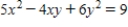 Determine the angle   through which the axes are rotated.Round your answer to two decimal places. ​   ​ A)    B)    C)    D)    E)   