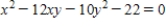 Use the Quadratic Formula to solve for   . ​   ​ A)    B)    C)    D)    E)   