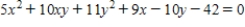 Use the Quadratic Formula to solve for   . ​   ​ A)    B)    C)    D)    E)   