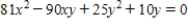 Use the Quadratic Formula to solve for   . ​   ​ A)    B)    C)    D)    E)   