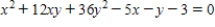 Use the Quadratic Formula to solve for   . ​   ​ A)    B)    C)    D)    E)   