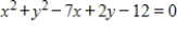 Select the graph of the equation as a circle, a parabola, an ellipse, or a hyperbola. ​   ​ A) Parabola B) Hyperbola C) Ellipse D) Circle E) None of the above