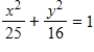 Select the graph for following equation. ​   ​ A) ​   B) ​   C) ​   D) ​   E) ​  