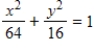 Find the Eccentricity of the conic. ​   ​ A) Eccentricity:   B) Eccentricity:   C) Eccentricity:   D) Eccentricity:   E) Eccentricity:  