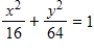 Find the Foci of the conic. ​   ​ A) Foci:   B) Foci:   C) Foci:   D) Foci:   E) Foci:  