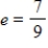 Find the standard form of the equation of the ellipse with vertices   and eccentricity   . A)    B)    C)    D)    E)   
